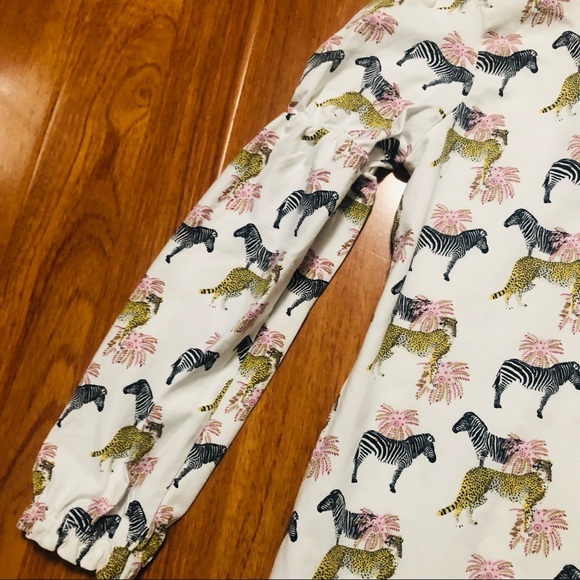 Mayoral Dress Size 10 Zebras and Cheetahs Print - Picture 7 of 10